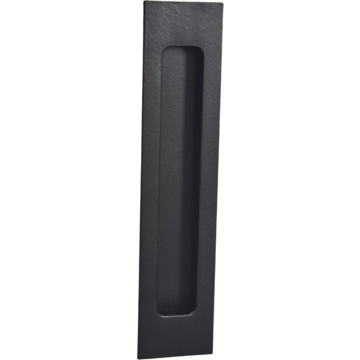 Black Flush Pull Handle 160mm