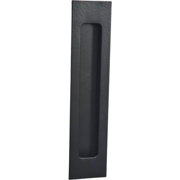 Black Flush Pull Handle 160mm