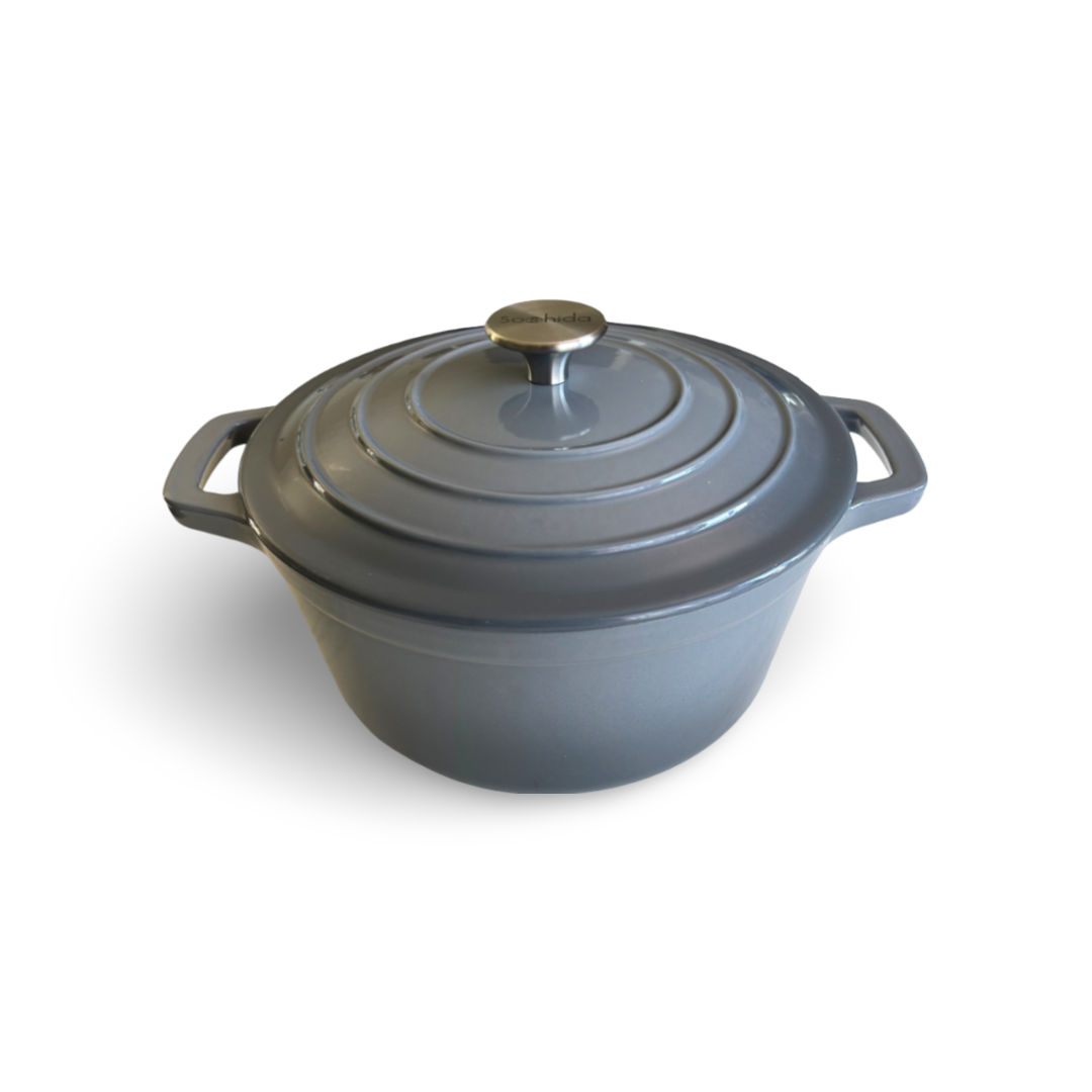 Soshida Cast Iron Casserole - 20cm