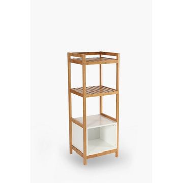 BAMBOO BATHROOM TIER SHELF 36.5 32.5 98 cm Stylish Bathroom Storage