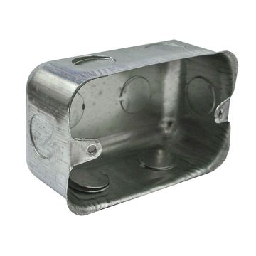 Wall box 4x2 galvanised steel