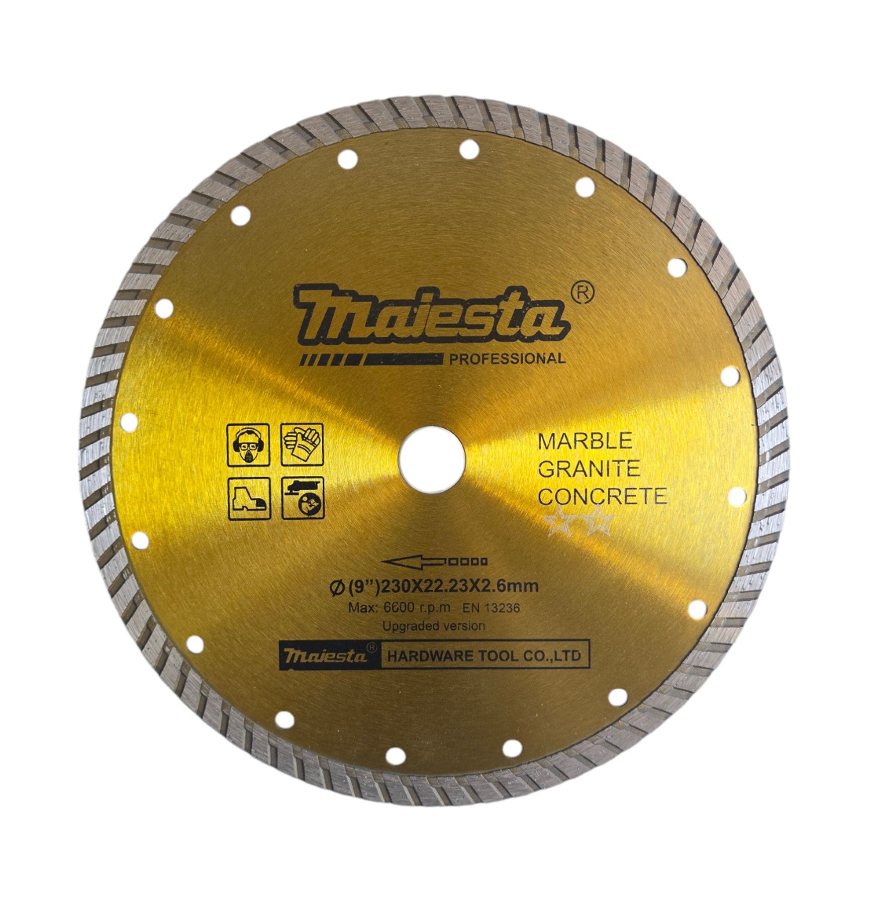Majesta Turbo Diamond Cutting Blade 230mm