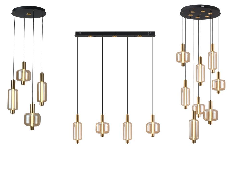 Sunlit Rings Chandeliers/light