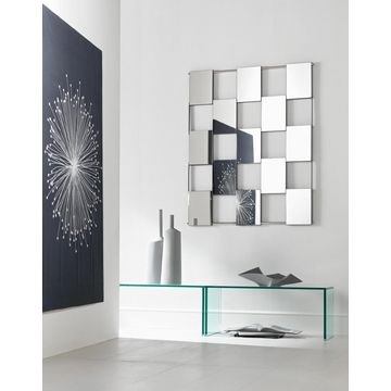 KC FURN-Large Multifaceted Mirror