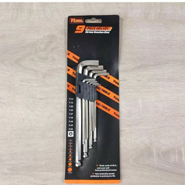 9 Piece Ball Point Hex Key Set