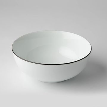 Jenna Clifford - Premium Porcelain 16cm Cereal Bowl With Black Band Set of 4