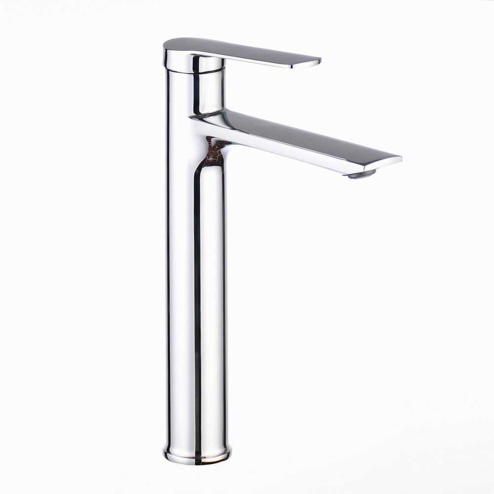 Basin Mixer Long Head Silver