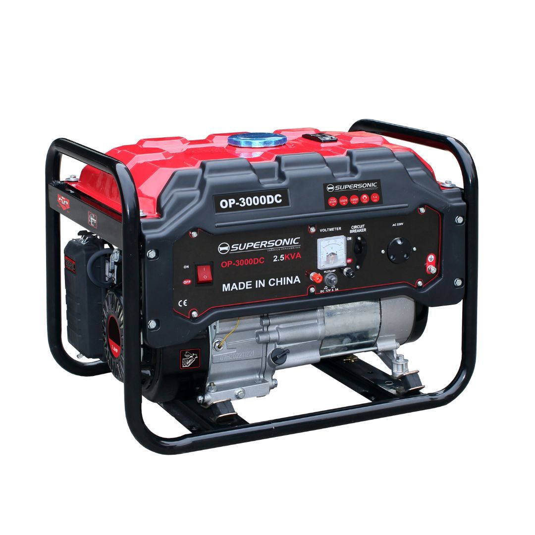 Supersonic Petrol & 4-Stroke Oil Generator OP-3000DC - 2.5KW