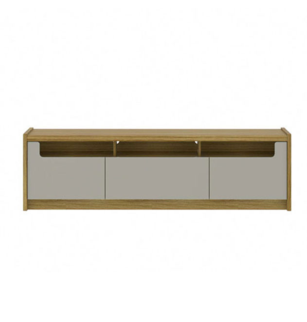 Designer Concepts Rack Oslo 1.8m Plasma Stand - Grey/Brown