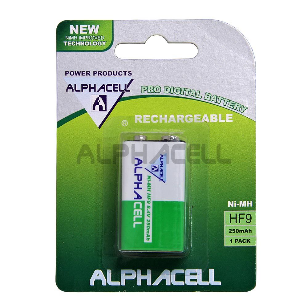 Nimh 9V 1pack 250Mah