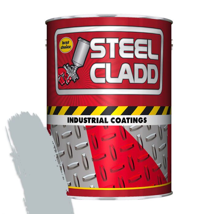 Steel Cladd Enamel Brilliant Aluminium 5L (Brush)