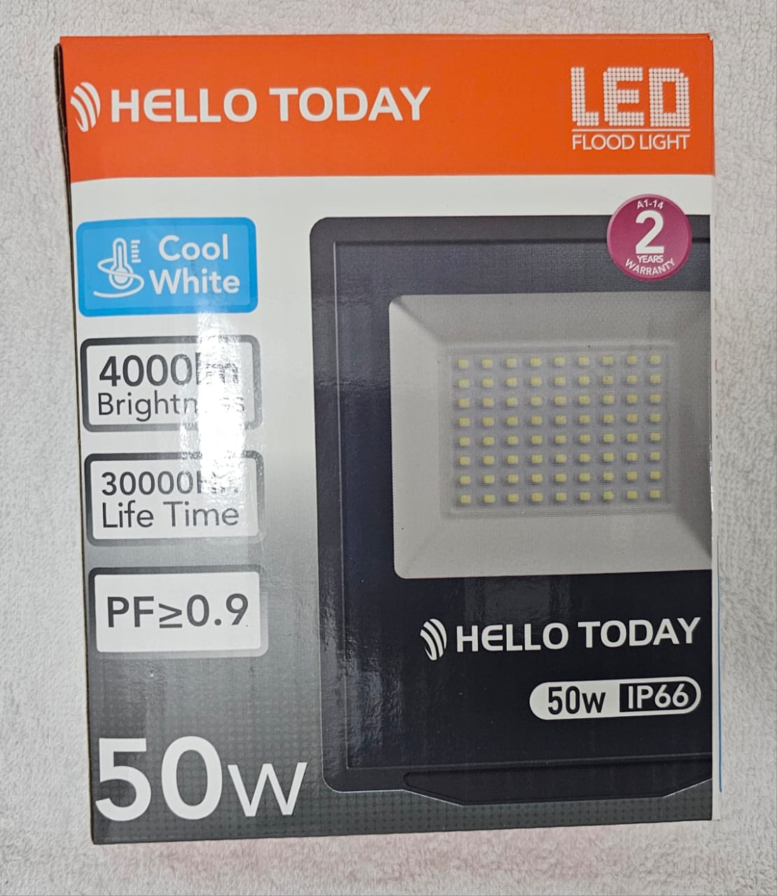 Outdoor 50Watt Security Floodlight