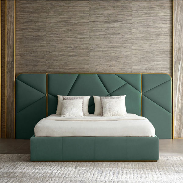Annabelle Luxurious Sleigh Bed King Forest