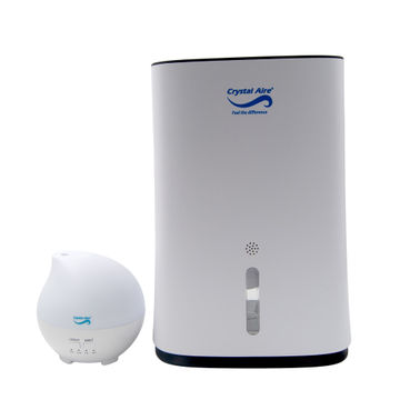 Crystal Aire Compact 2L Dehumidifier & Rain Drop Aroma Diffuser
