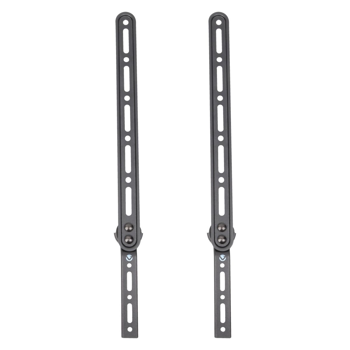 Volkano Steel series Soundbar and Speaker TV bracket - Black