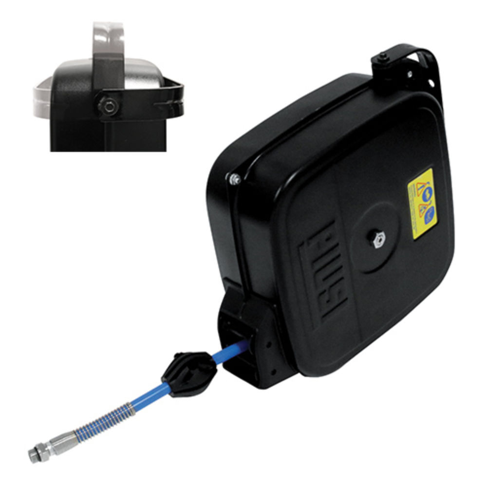 HOSEREEL WITH 15m X 8mm POLYURETHANE HOSE