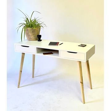 Secaleni Two Drawer Desk With Shelf