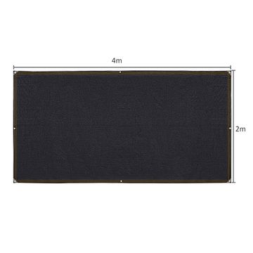 Sunshade Mesh Net Cloth - Black- S