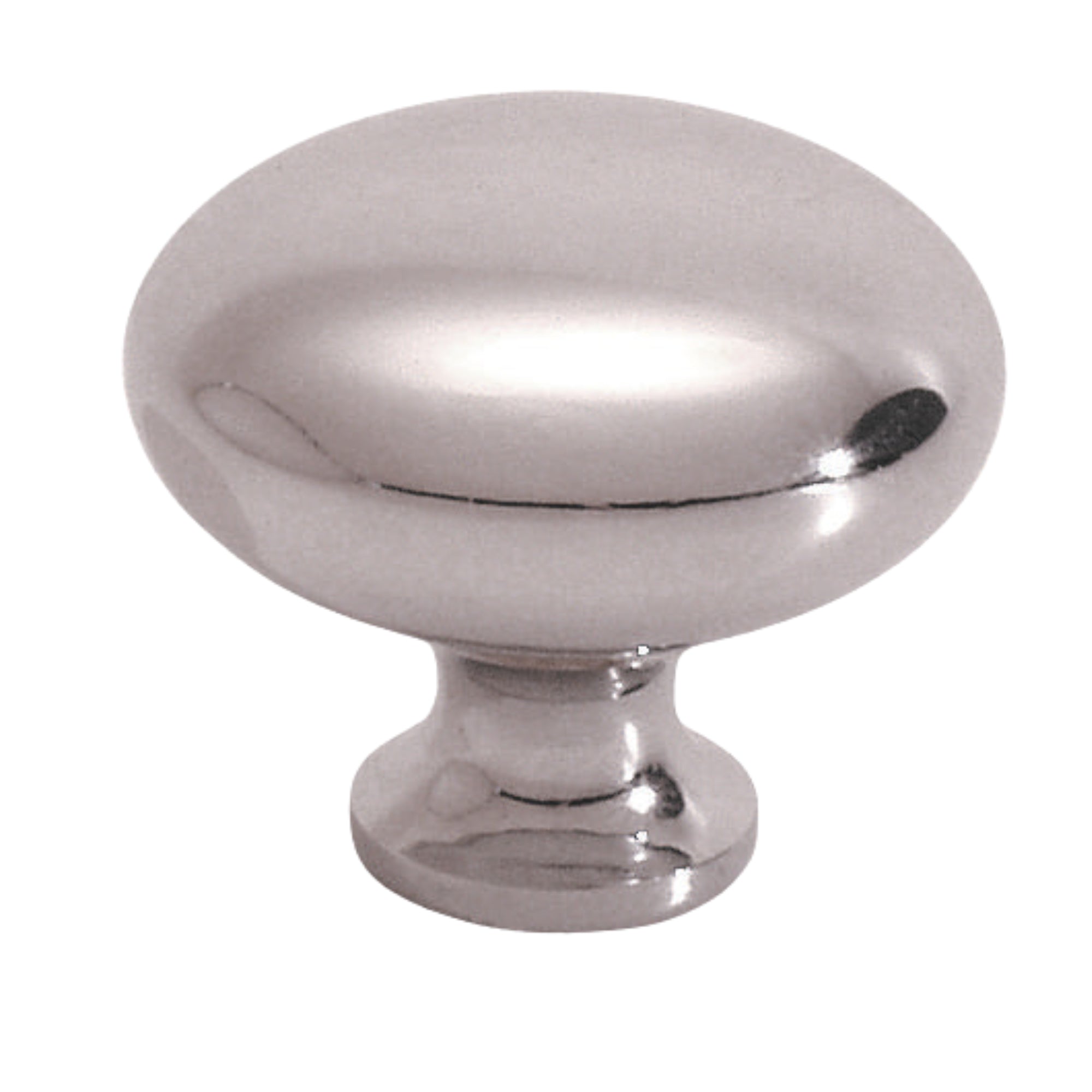 ROCO Small Base Drawer Knob Chrome Plated 32mm