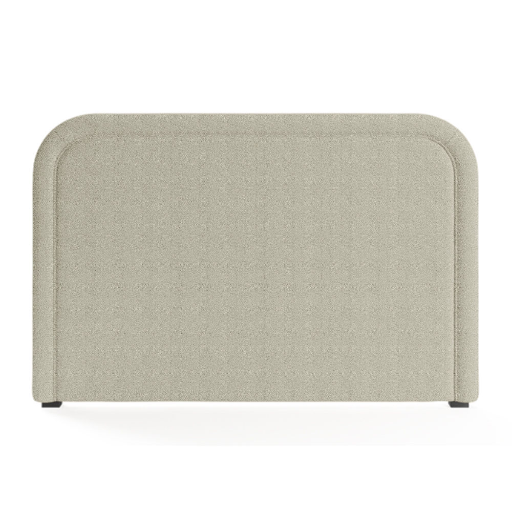 Bella Linen Headboard Almond Double