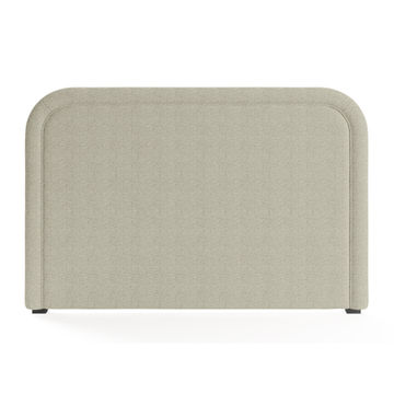 Bella Linen Headboard Almond Double
