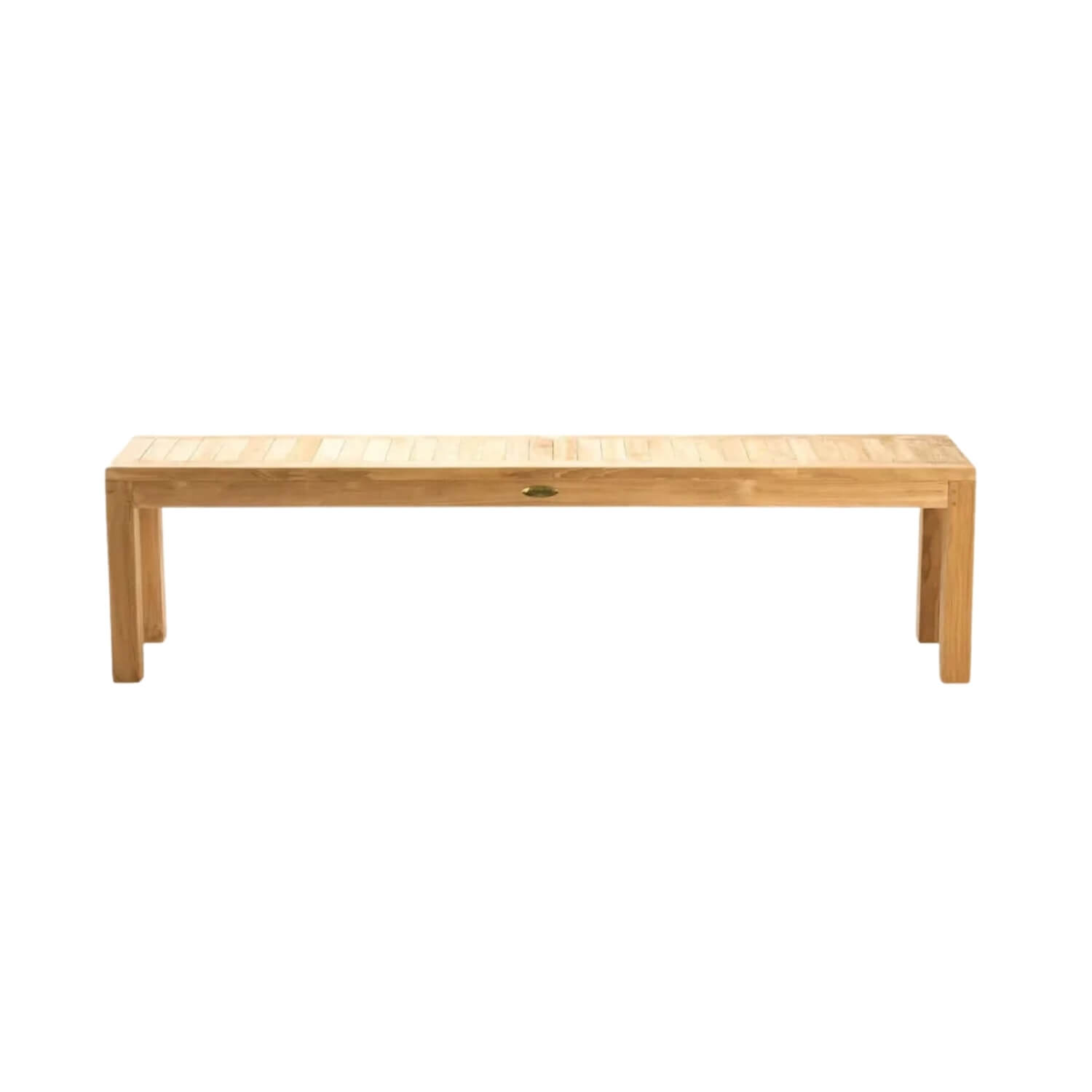 Solid Teak Outdoor Bench