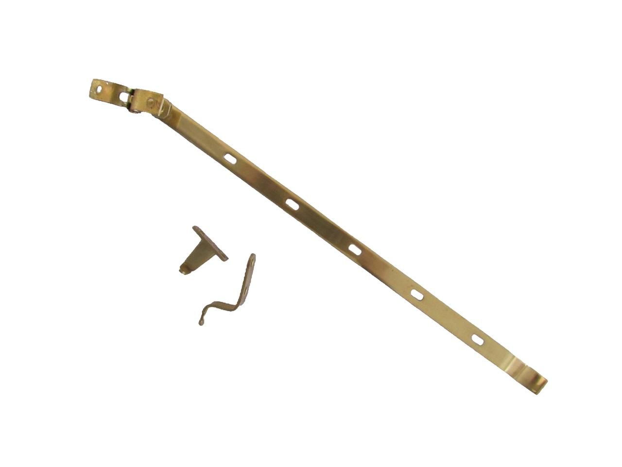 POLISHED BRASS CASEMENT STAY 300MM FOR WOOD WINDOWS