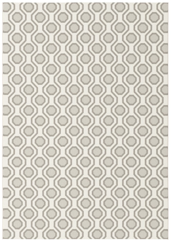 Rugs Original Honeycomb Design Essenza - Cream & Tan (160 X 230)