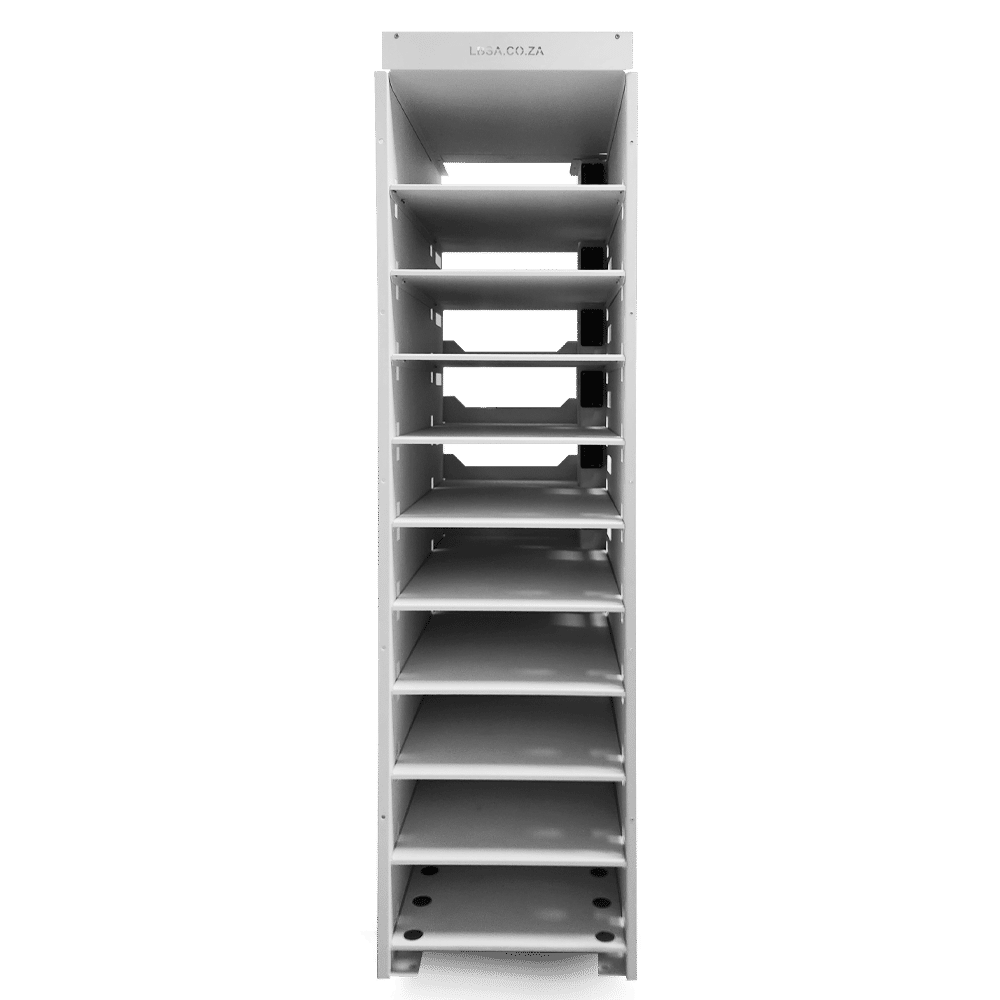 High Voltage Rack - 9 Module White