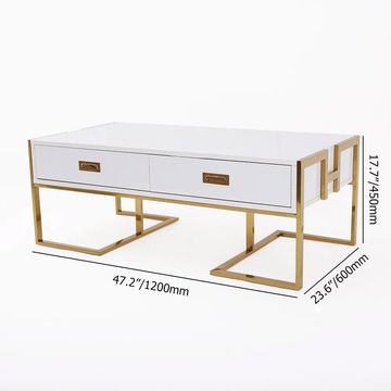Figure It Out Coffee Table White