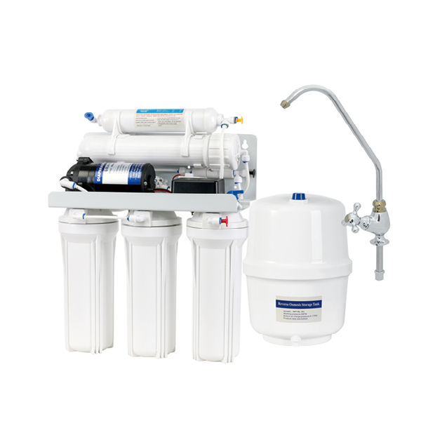 75 GPD Reverse Osmosis Water Filter System - With Booster Pump