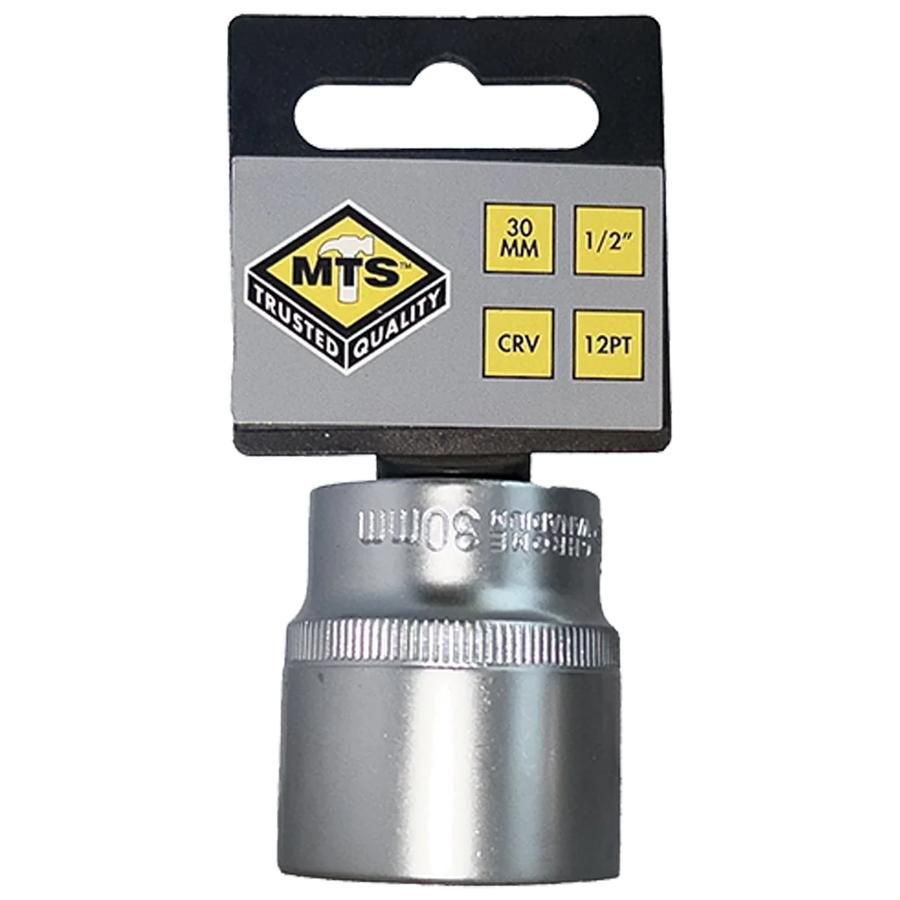 Mts Socket 1/2 Bi Hex Crv - 30Mm- 3 Pack