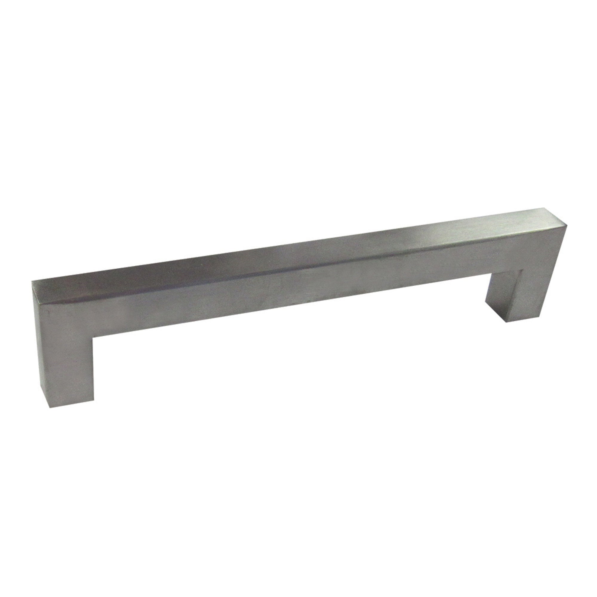 ROCO Cupboard Handle Bar Hollow Square Stainless Steel 128mm x 12mm
