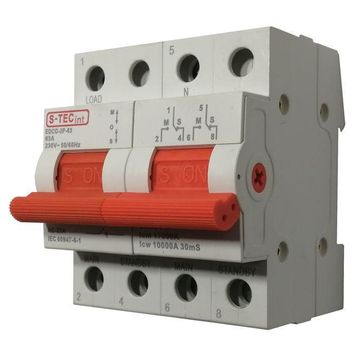 Change Over Switch 32 A 2 P Din Mount Edco 2 P 63 32 A
