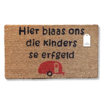 Matnifique Coir Design Doormat - Erfgeld 700 x 400 x 14mm