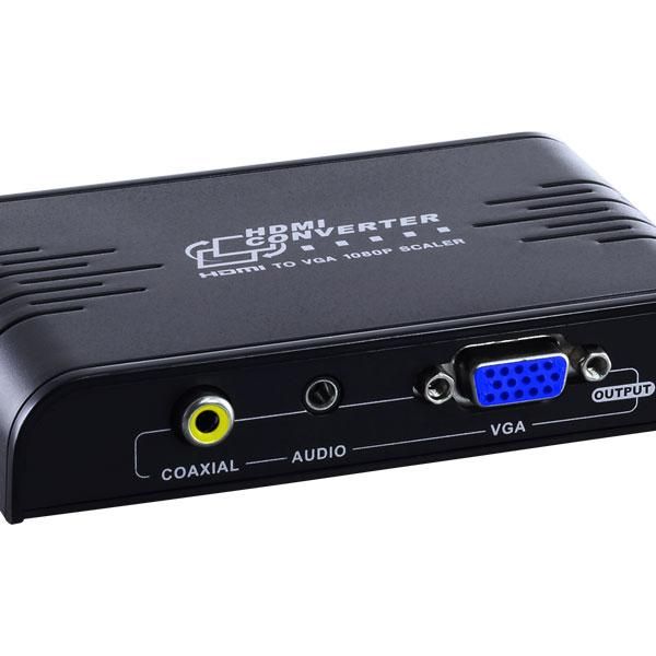 Lenkeng Hdmi To Vga And 3.5Mm Audio With Coaxial Converter