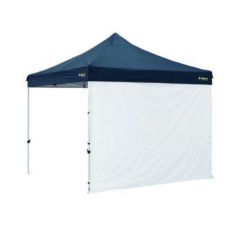 OZtrail Solid Gazebo Wall Kit With Centre Zip 3m White