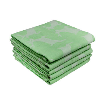 Bunty's Kitchen Towel - Design 2760 - 050x070cms - (05 Pc Pack) - Deer - Jasmine Green