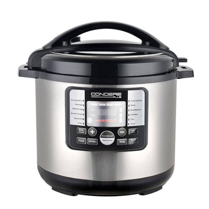 CONDERE PLUS 10 Litre Electric Pressure Cooker, Smart Rice Cooker, Slow Cooker