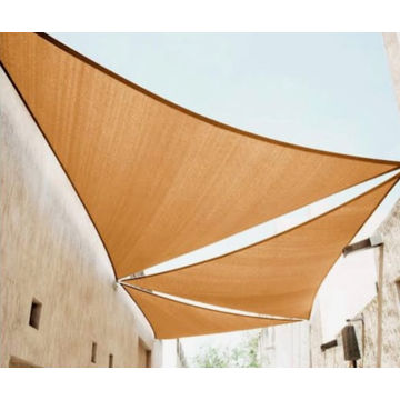 Sun Shade Sail Triangular 4x4M - BEIGE