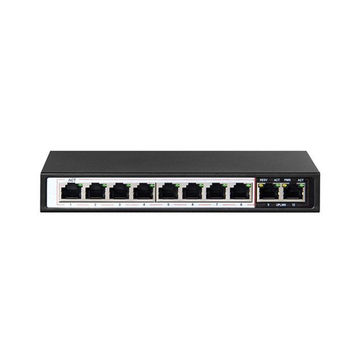 DUXBURY SWITCH 8 PORT POE; 8XPOE PORTS; 2XSFP (FIBRE)