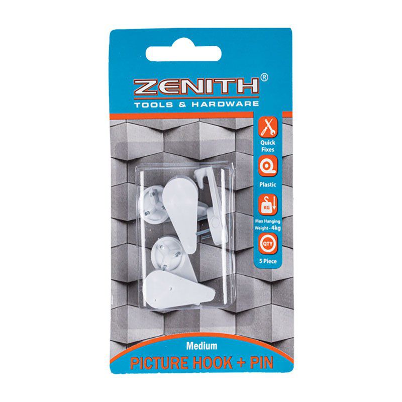 Cup Hooks Square - Zinc Plated