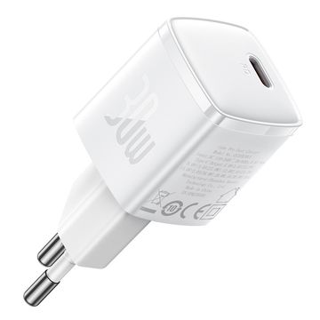 Baseus Cube Pro Fast Charger Type-C 30W EU - White