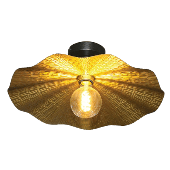230v 40W E27 Golden Flower Ceiling Fitting