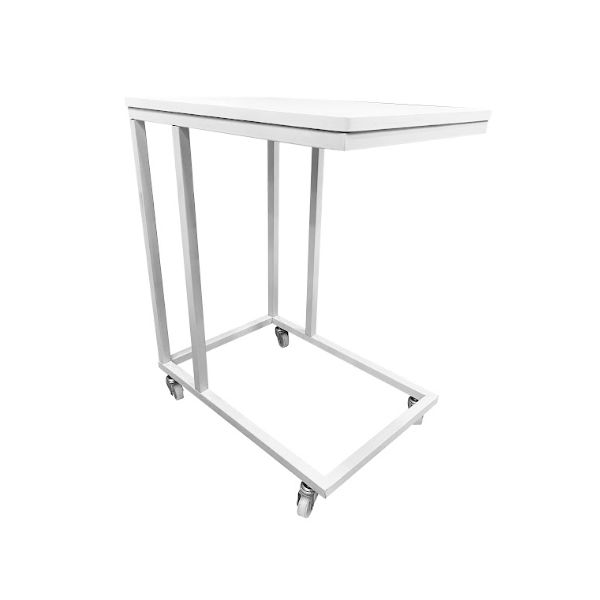 Bangalore Beside & Sofa Side Table (White)