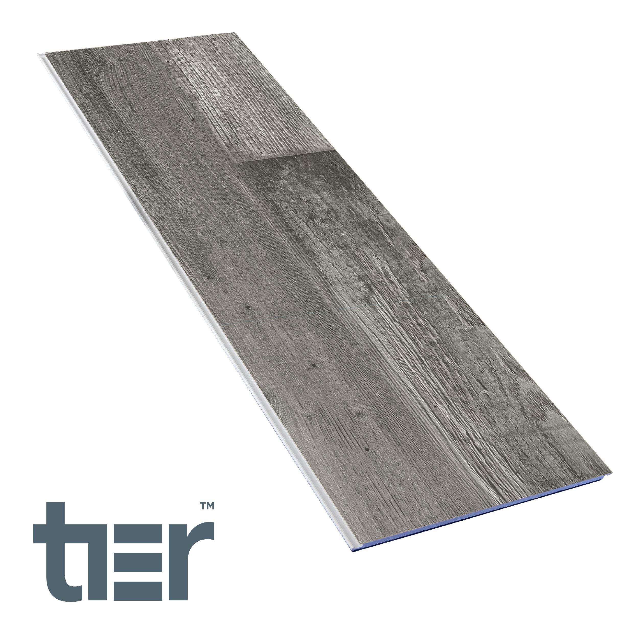 TIER™ Flooring, Reclaimed Fir Steel SPC Vinyl Flooring With CarbideCore™ Technology (2.64m2/box)