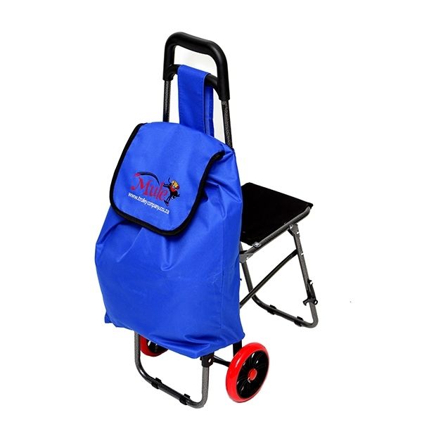 Mule Shopping Trolley-Blue