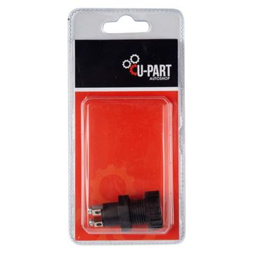 U-Part Light Panel Warning Light - BPA Free Plastic - Red - Bulk Pack of 6