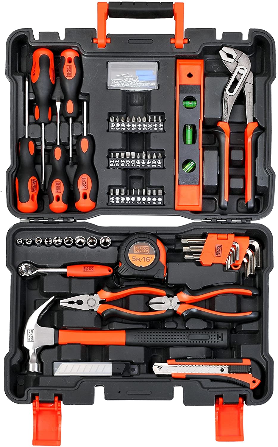 Black Decker Hand Tool Set 154 Pieces BMT154C LEROY