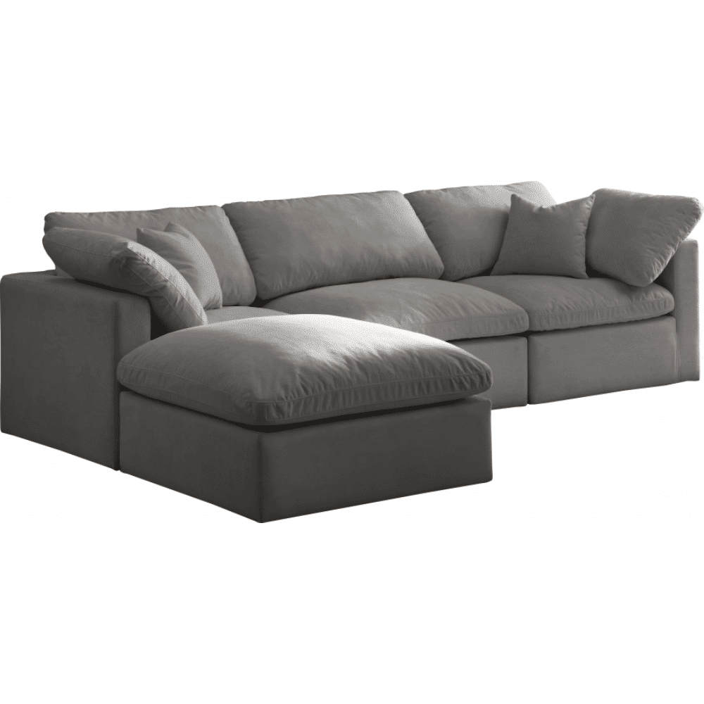 Teddy-George - Palms couch / Sofa with ottoman